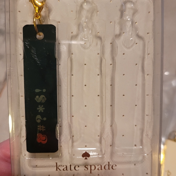 New Kate Spade/Beverly Hills Charm & Keychain Bundle - Picture 3 of 6